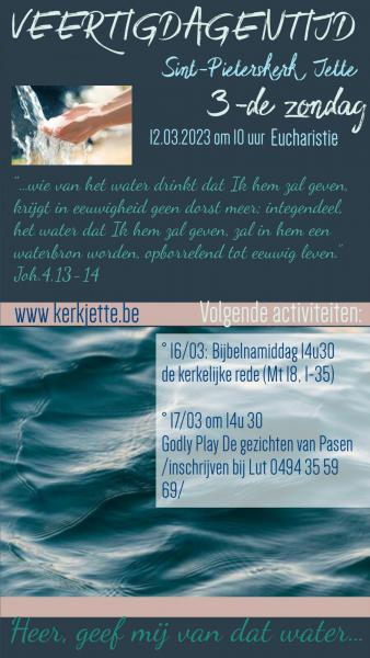 vasten zondag 3 