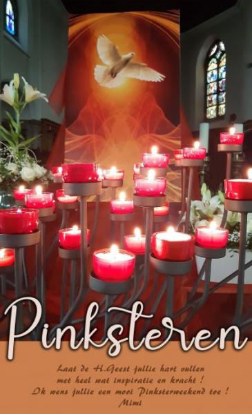 Pinkster-decor Beveren © Mimi Braekevelt