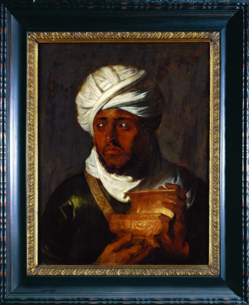 Ethiopische Koning met aangepaste kader © Museum Plantin-Moretus 