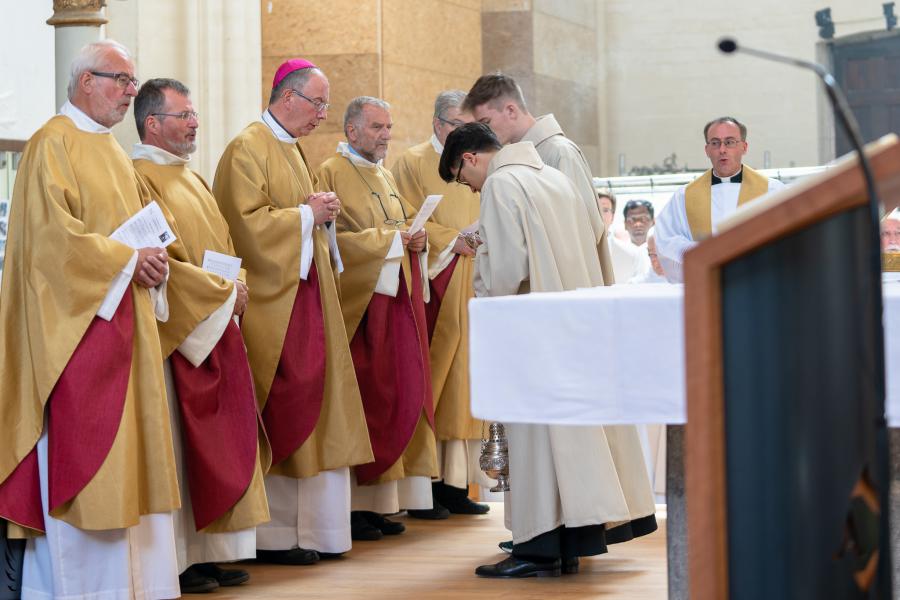 priesterwijding © belgische delegatie montfortanen