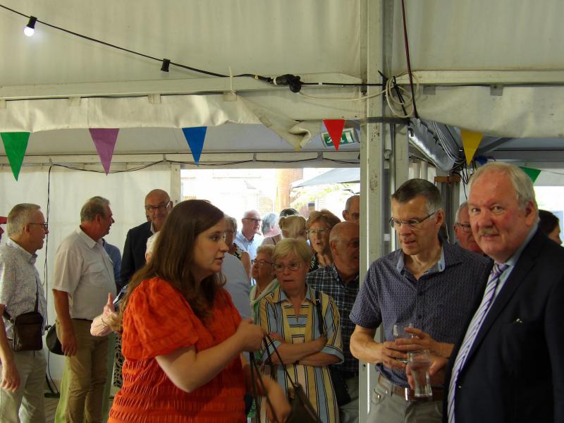 Laatste viering in Prosperpolder © RR