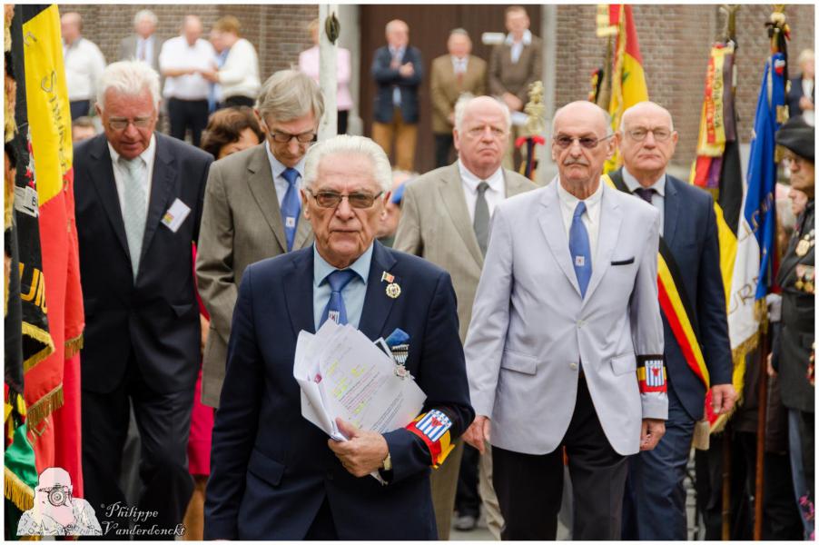 Werner Depraetere in mooi gezelschap tijdens een herdenking 