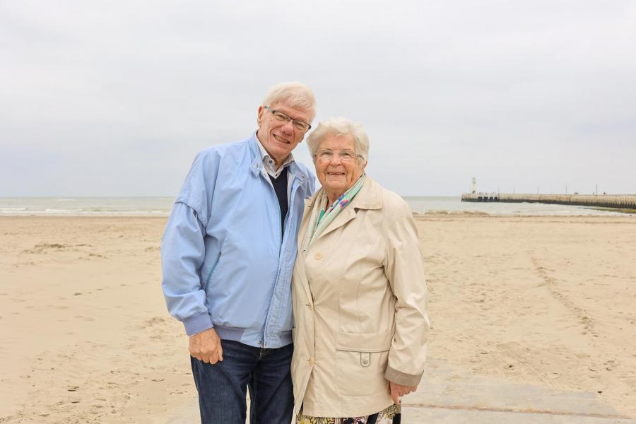 Raymond en Lia vierden vorig jaar hun diamanten huwelijk. Proficiat! 