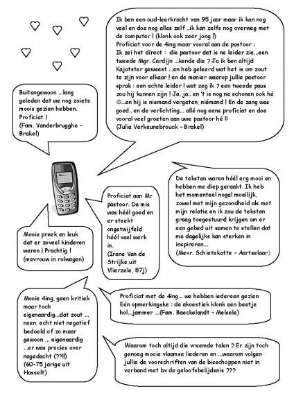 4 | Reacties op de teevee-mis in Ten Bos (2005) 