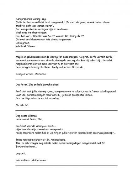 9 | Reacties op de teevee-mis in Ten Bos (2005) 