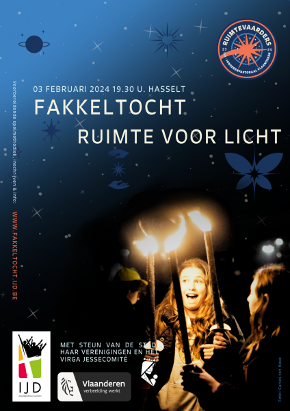 Met de Fakkeltocht maken we ruimte voor Licht, in onszelf en de wereld rond ons. © foto: Carlos Ten Have