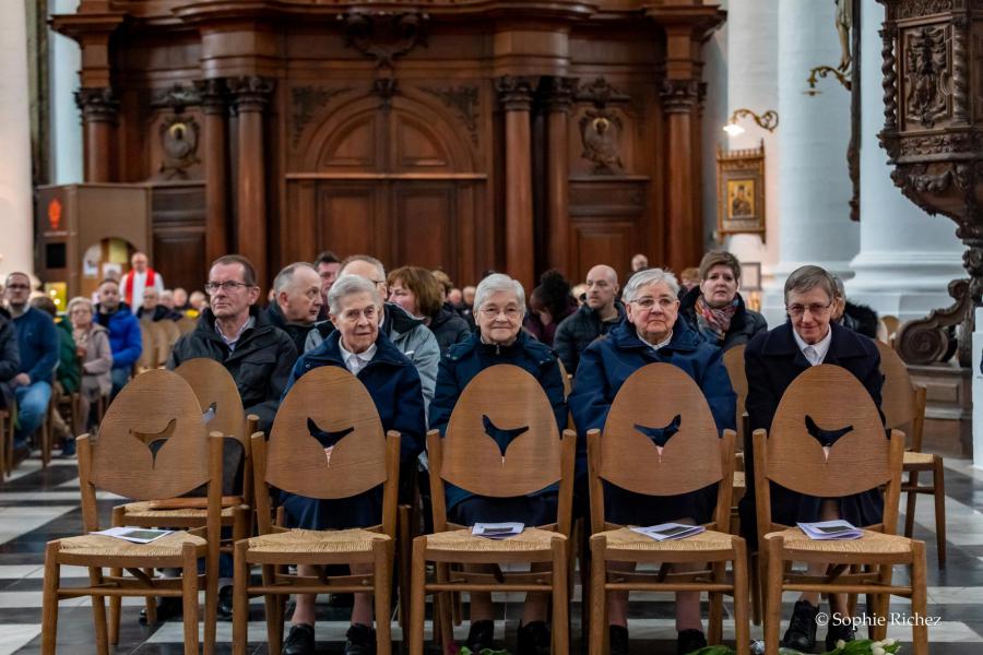 Terugblik op Goede Vrijdag 2023 in de Abdijkerk te Ninove © Sophie Richez