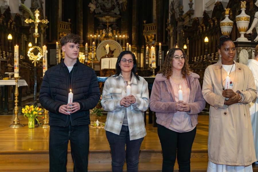 Paaswake in de Abdijkerk Ninove - 04-04-2026 © Sophie Richez