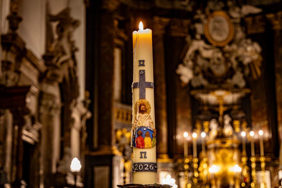 Paaswake in de Abdijkerk Ninove - 04-04-2026 © Sophie Richez