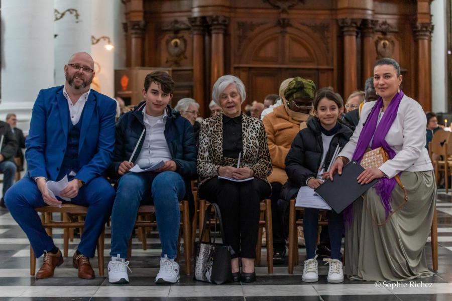 Terugblik op Paaswake 2023 in de Abdijkerk te Ninove © Sophie Richez