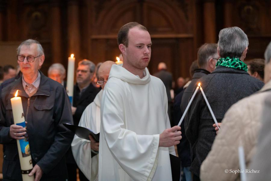 Terugblik op Paaswake 2023 in de Abdijkerk te Ninove © Sophie Richez