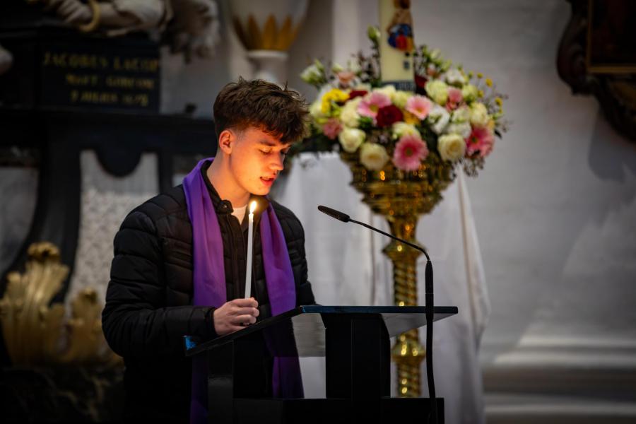 Paaswake in de Abdijkerk Ninove - 04-04-2026 © Sophie Richez