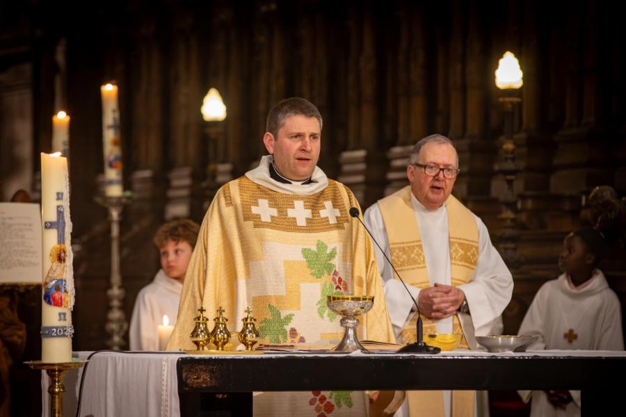 Paaswake in de Abdijkerk Ninove - 04-04-2026 © Sophie Richez