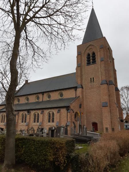 Kerk Sint-Pieterskapelle © Federatie Middelkerke-Spermalie