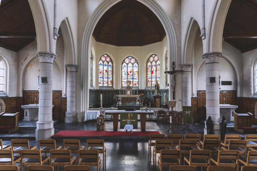 Kerk Sint-Pieterskapelle © Maxim De Clercq