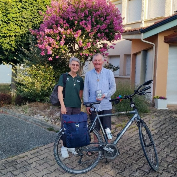 Saint-Péray 30 juli met Sr Marie-Christine. © T Poorters