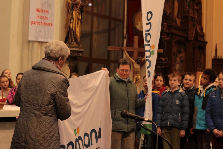 De kerk geeft graag aandacht aan zieken en kinderen. © Kerk Stekene en Sint-Gillis-Waas