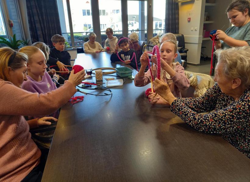 Vredevangers in het WZC 