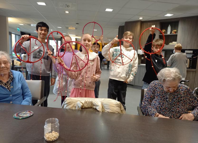 Vredevangers in het WZC 