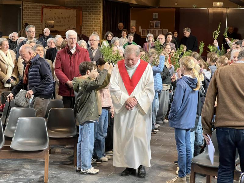 Samen Palmzondag vieren, 24 maart 2024 © Dirk Bellens