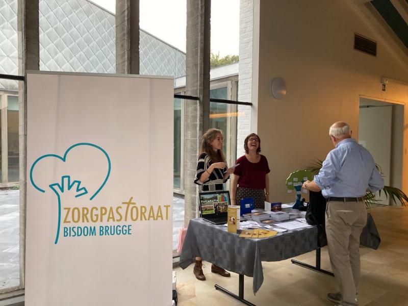 Infostandje Dienst Zorgpastoraat 