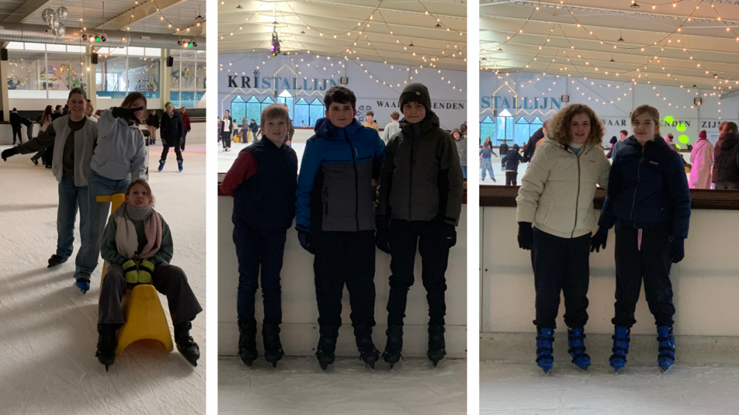 Schaatsen als Vette Dinsdag activiteit 