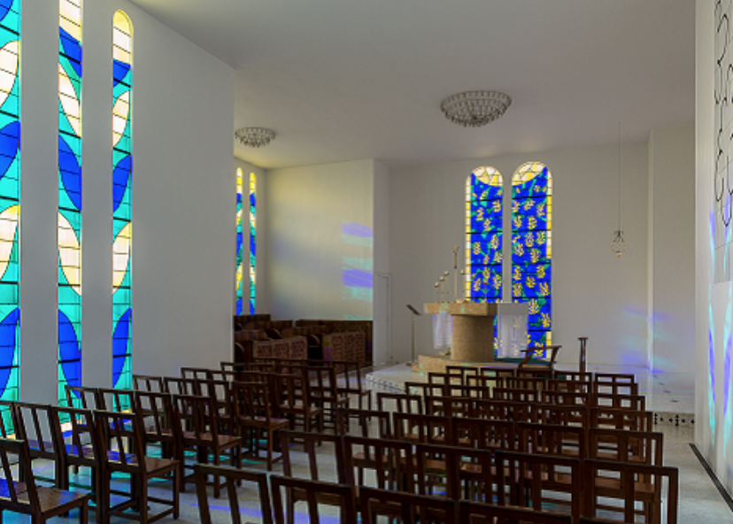 Binnenzicht van de Kapel van Vence © Website Chapelle Matisse