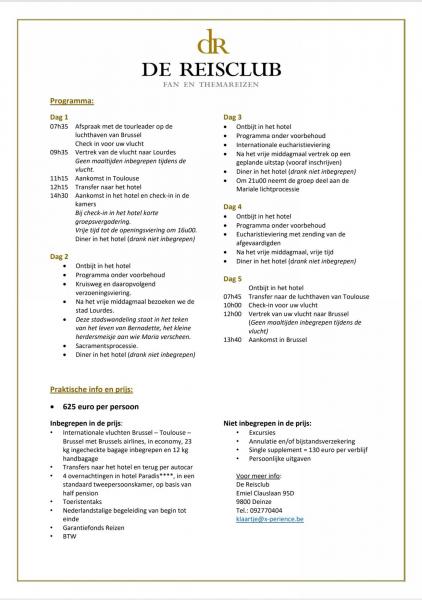 Lourdes 2020 © Dirk Vannetelbosch