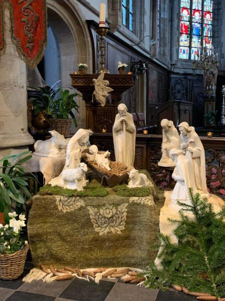 Kerststal in de kerk van Appelterre © Alexander Vandaele