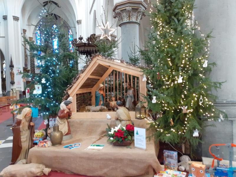 De kerststal van Sint-Gillis-Waas 