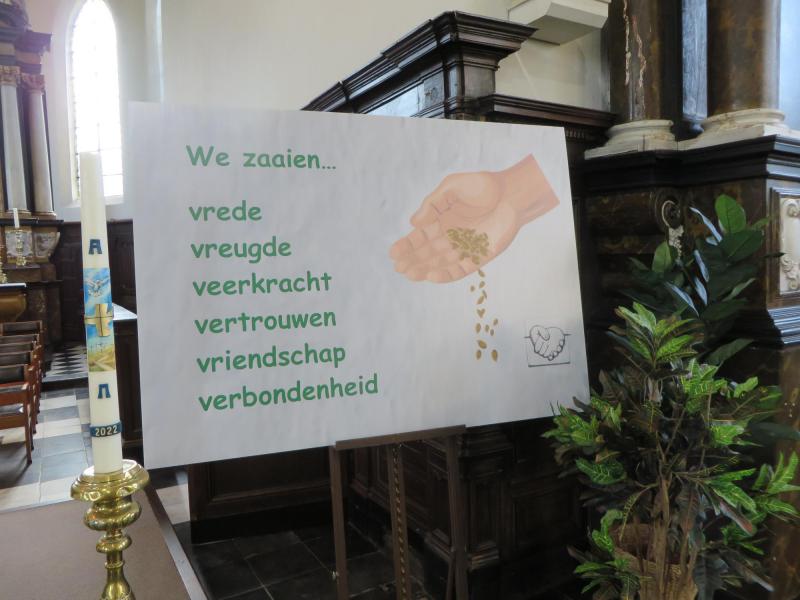 Goede zorg verder uitzaaien! © Sint Martinus Olen CM