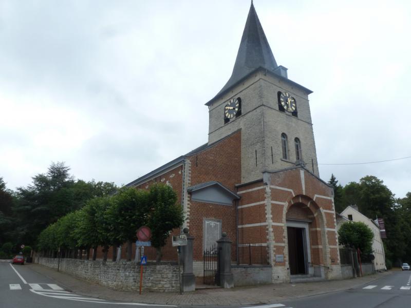 De Sint-Pancratiuskerk van Sterrebeek: zijaanzicht 