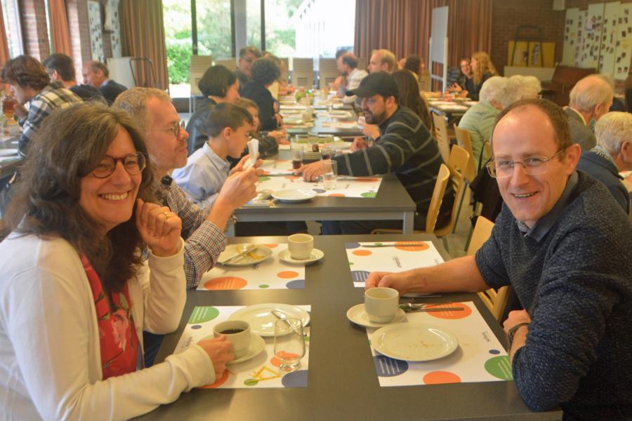 Startdag “brunch” in het parochiecentrum van Sint Jozef 2022 © Pastorale zone Leuven aan de Dijle