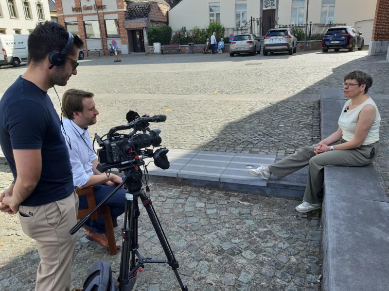 Interview van Mathias De Blaere met Krista De Vos - Welle - 05-09-2026 © Rita Van Thuyne