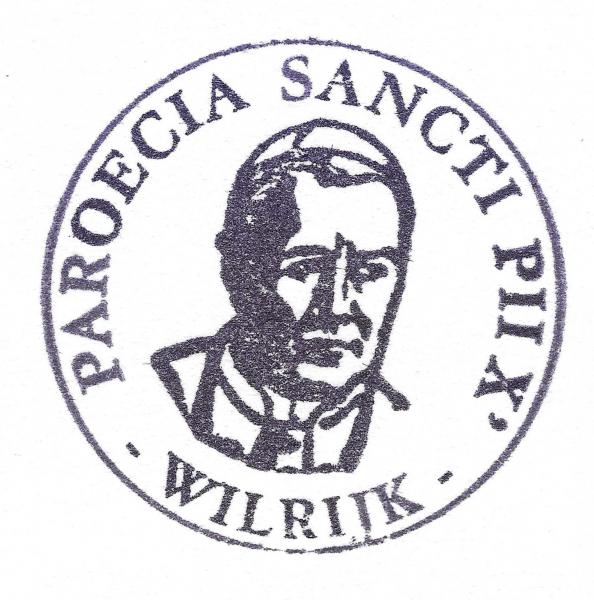 Stempel Pius X-parochie © Dirk Bellens