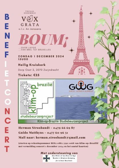 Benefietconcert Klimop Brazilië © Klimop Brazilië