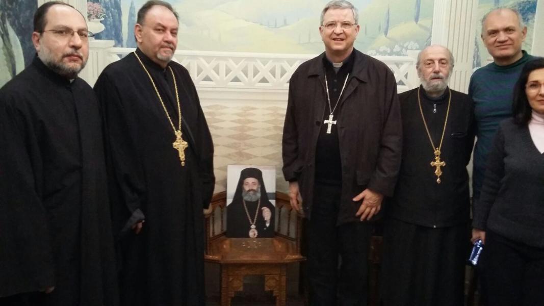 Ontmoeting met diverse bisschoppen en kerkelijke vertegenwoordigers in Syrië © mgr. Johan Bonny
