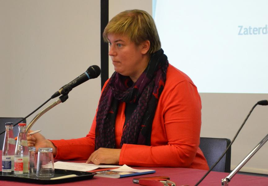 Tine De Leeuw, algemeen coördinator van de Sint-Michielsbeweging © Jeroen Moens