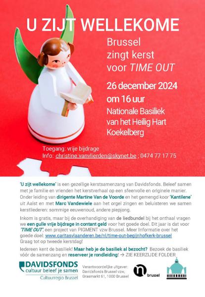 U zijt wellekome - samen Kerst zingen voor het goed doel © Davidsfonds vzw