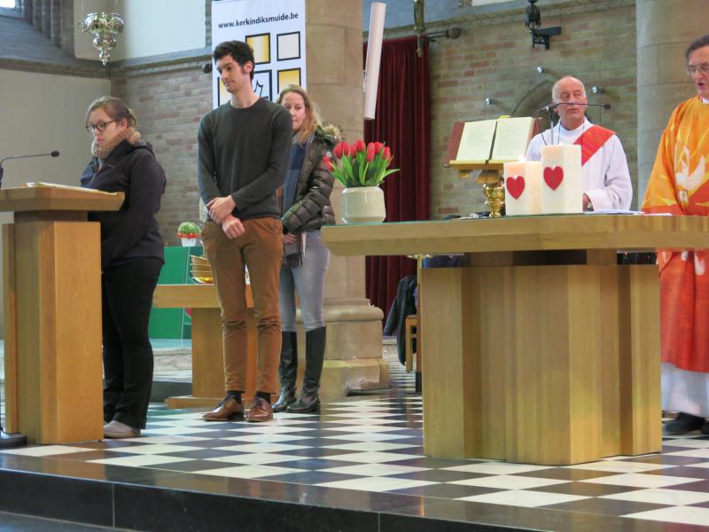 Eucharistieviering Valentijn Anders in Diksmuide 