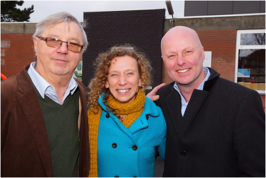 Olympisch hardloopster Veerle Dejaeghere bij de uitreiking van de sportverdienstprijs 