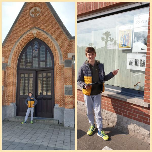 Vormeling Warre ontdekte de kapel in De Klinge © Parochie Heilige Helena