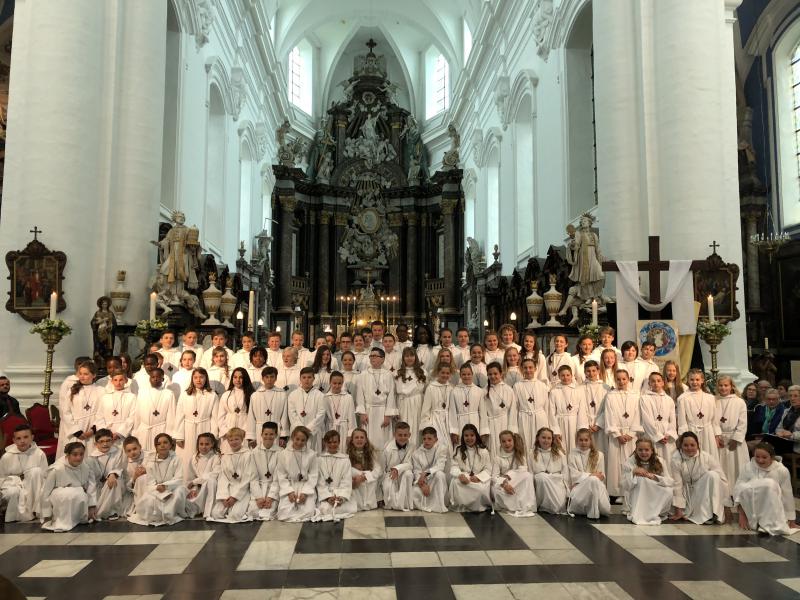 Vormelingen in Ninove © Alexander Vandaele
