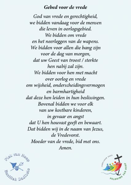 gebed om vrede © Thierry Christiaens