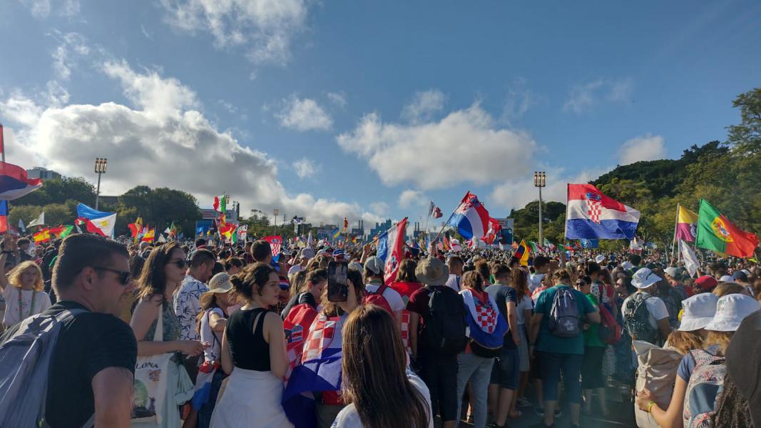 WJD 2023 - Openingsviering in Lissabon © Femke Forger