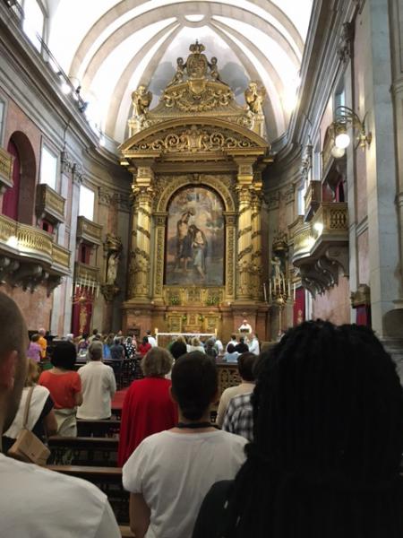 WJD 2023 - Eucharistieviering in Porto © Servaes Seifi