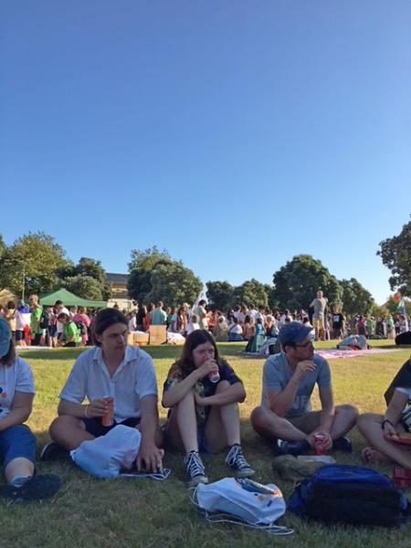 WJD 2023 - jongerenfestival met alle nationaliteiten van de parochie Arcozelo © Servaes Seifi