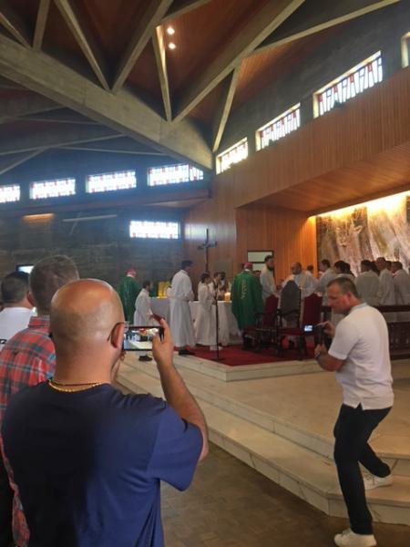 WJD 2023 - pontificale hoogmis op zondag in Arcozelo © Servaes Seifi