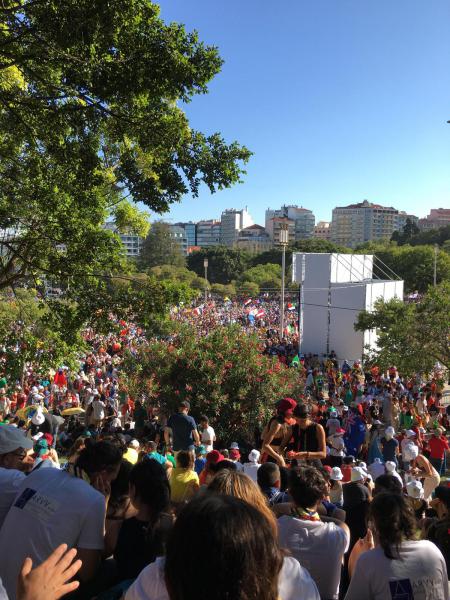 WJD 2023 - viering in Lissabon © Femke Forger