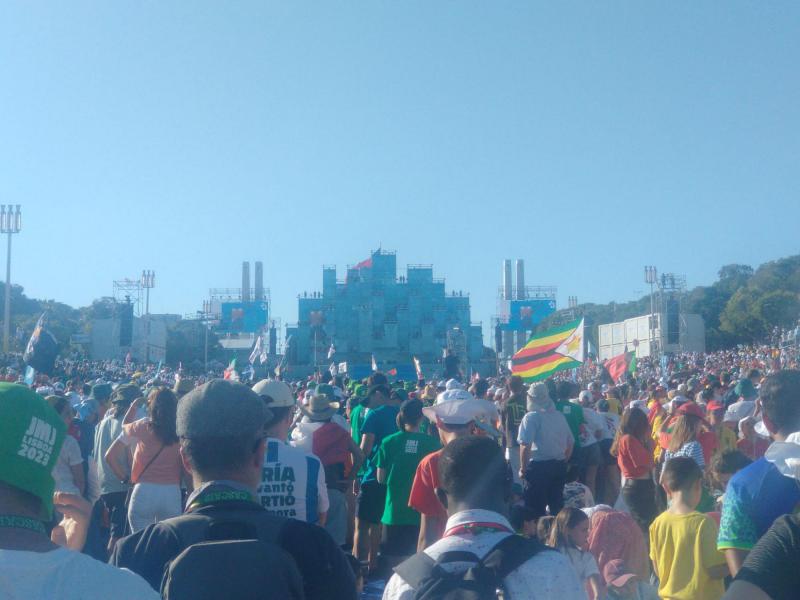 WJD 2023 - viering in Lissabon © Femke Forger